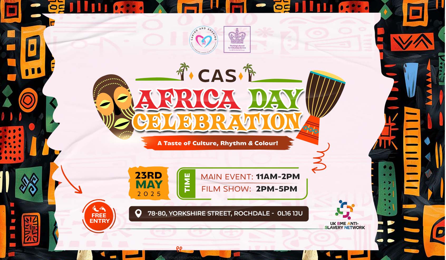 CAS Africa Day Celebration – A Taste of Culture, Rhythm & Colour!