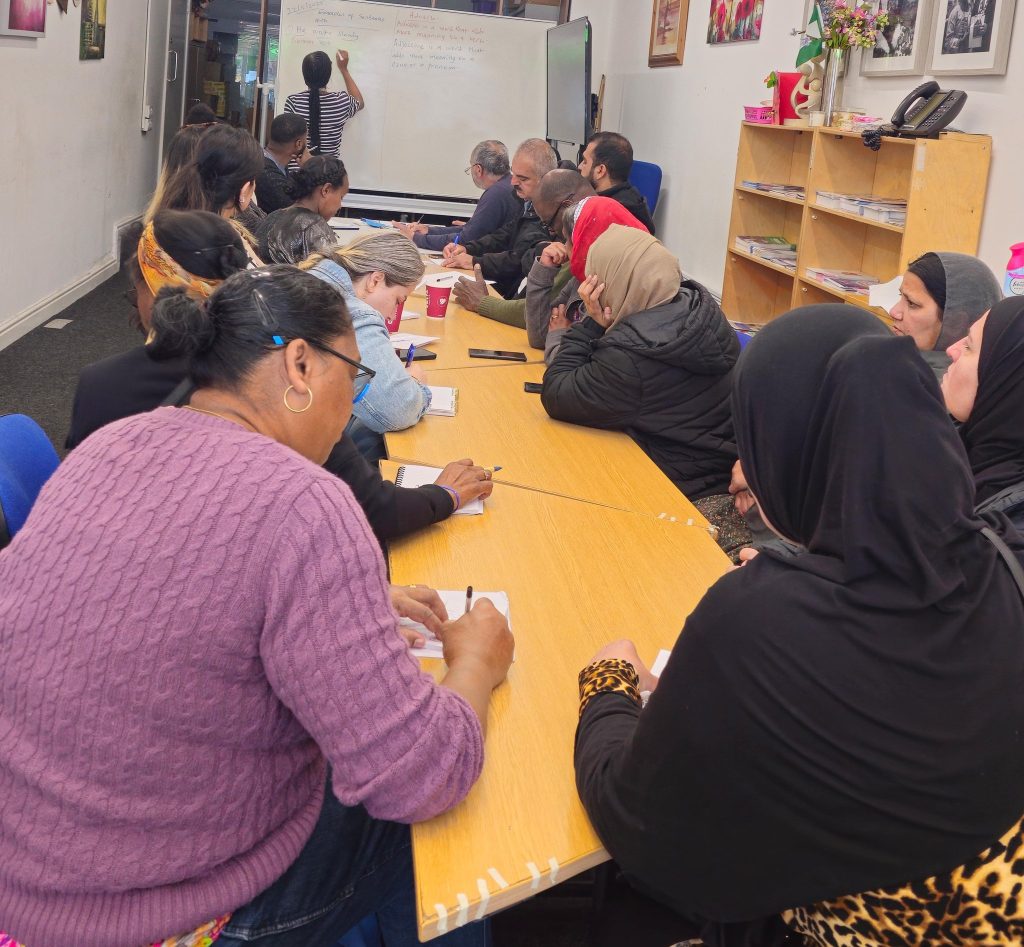 CAS ESOL class helping refugees and asylum seekers learn English in Rochdale
