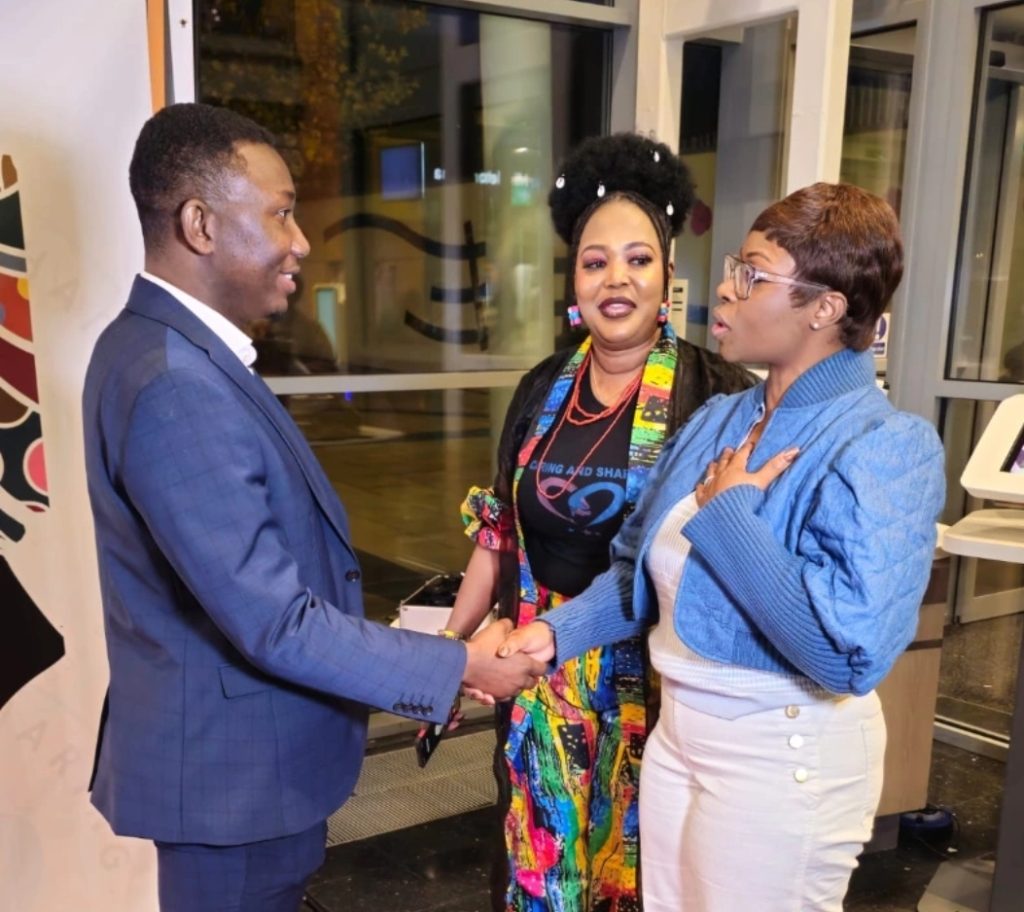 Community conversation during BHM celebration at CAS