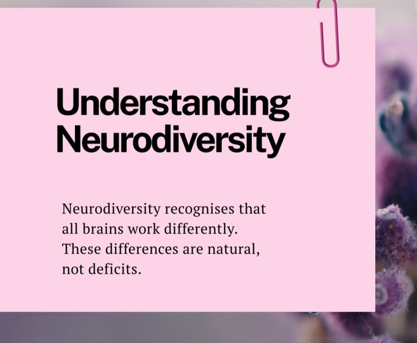 Understanding Neurodiversity campaign by Caring and Sharing Rochdale