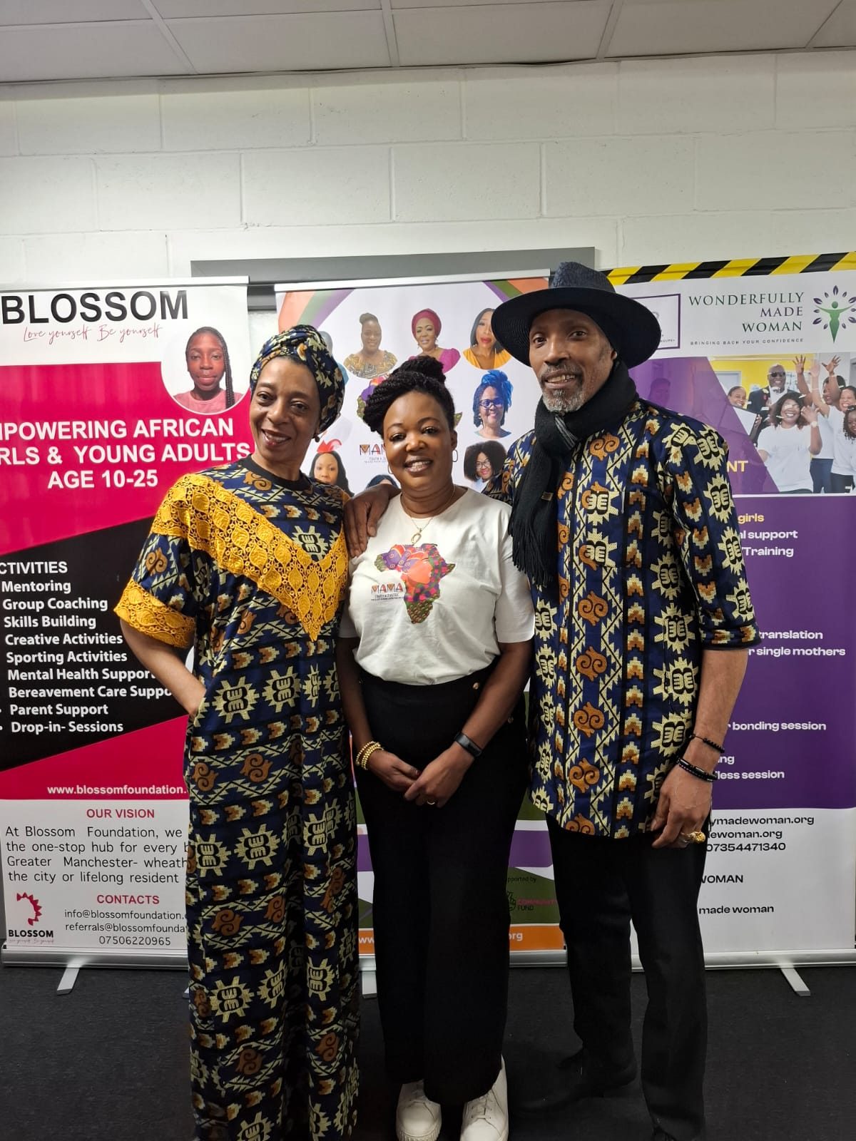 CAS CEO with partners at Central Manchester Hub launch event for women and families