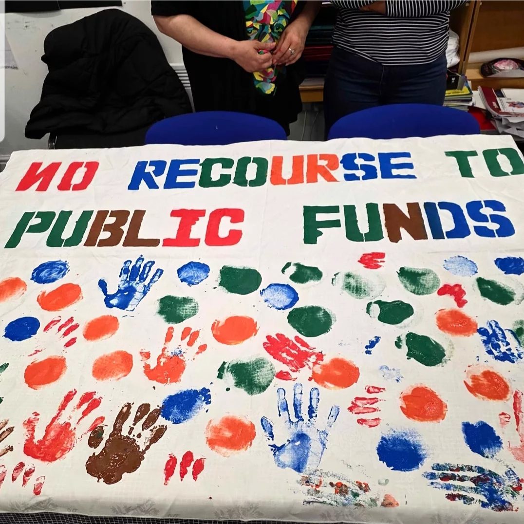 Community members engaging in a CAS Rochdale NRPF workshop on housing insecurity and inclusion