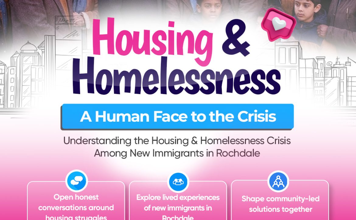 CAS Rochdale housing and homelessness community event supporting immigrants in Rochdale