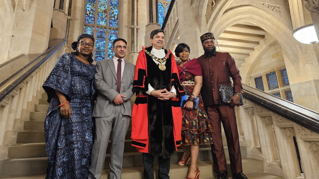 CAS Rochdale team attending the Rochdale Mayor Making Ceremony, representing community partnership and civic engagement