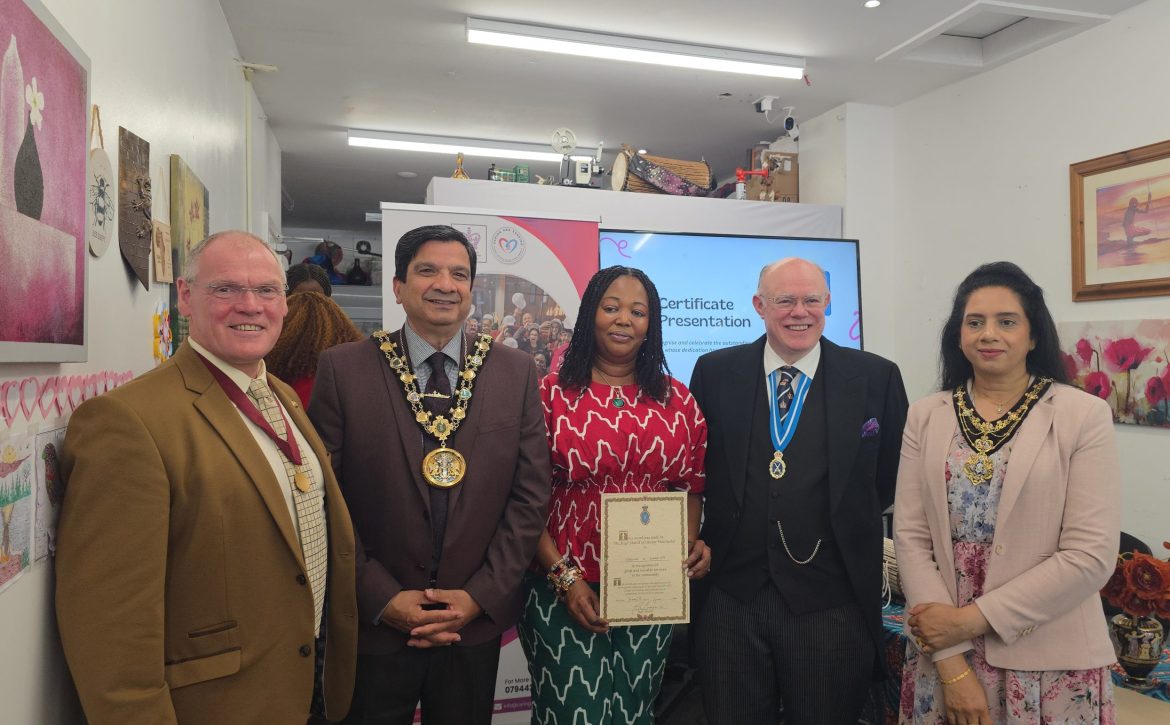 CAS Rochdale community celebration with local leaders and partners during Volunteers’ Week event