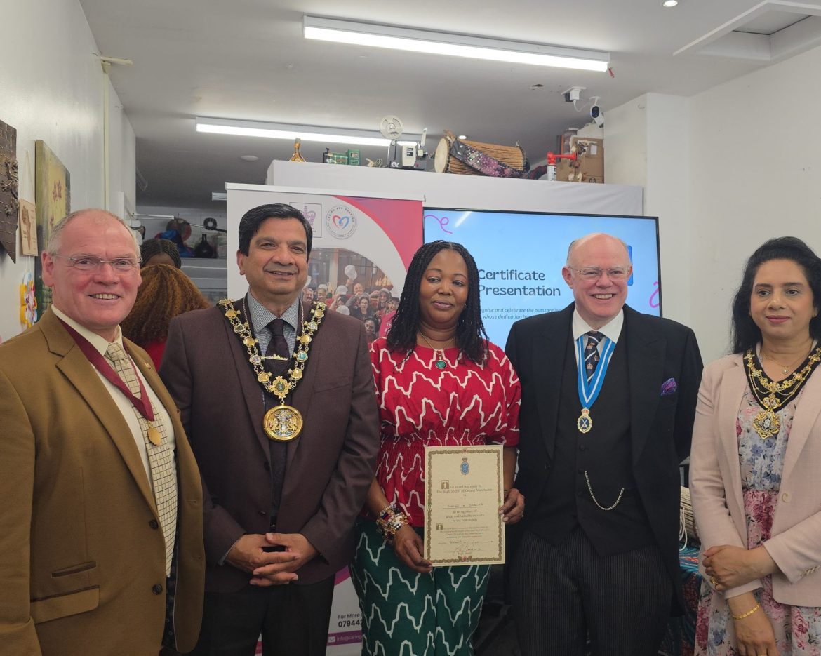 CAS Rochdale community celebration with local leaders and partners during Volunteers’ Week event