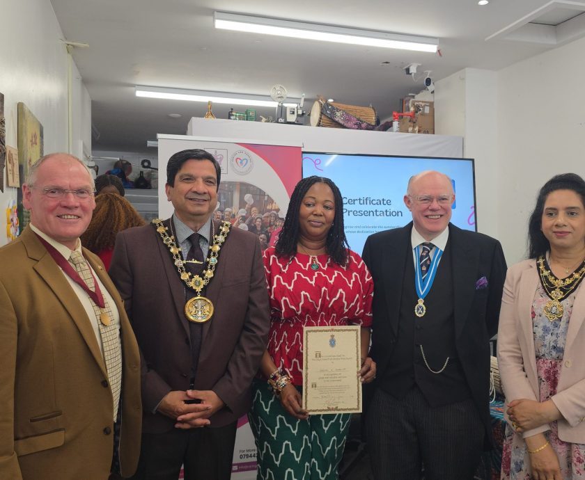 CAS Rochdale community celebration with local leaders and partners during Volunteers’ Week event