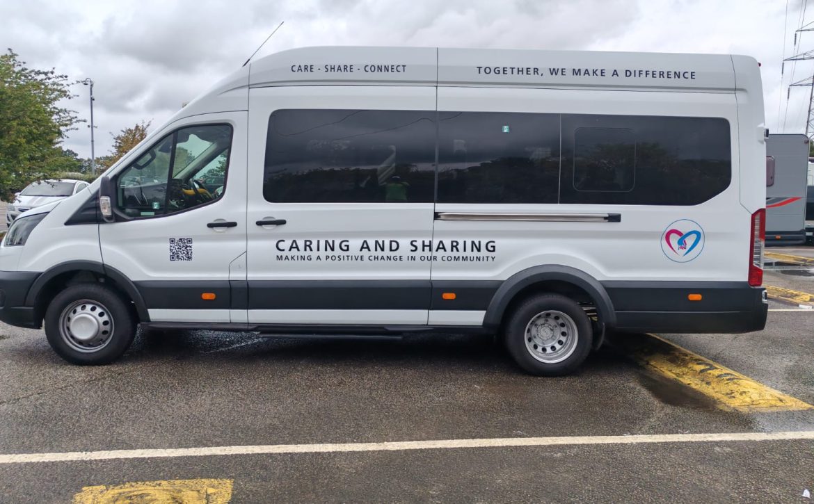 The new CAS community minibus