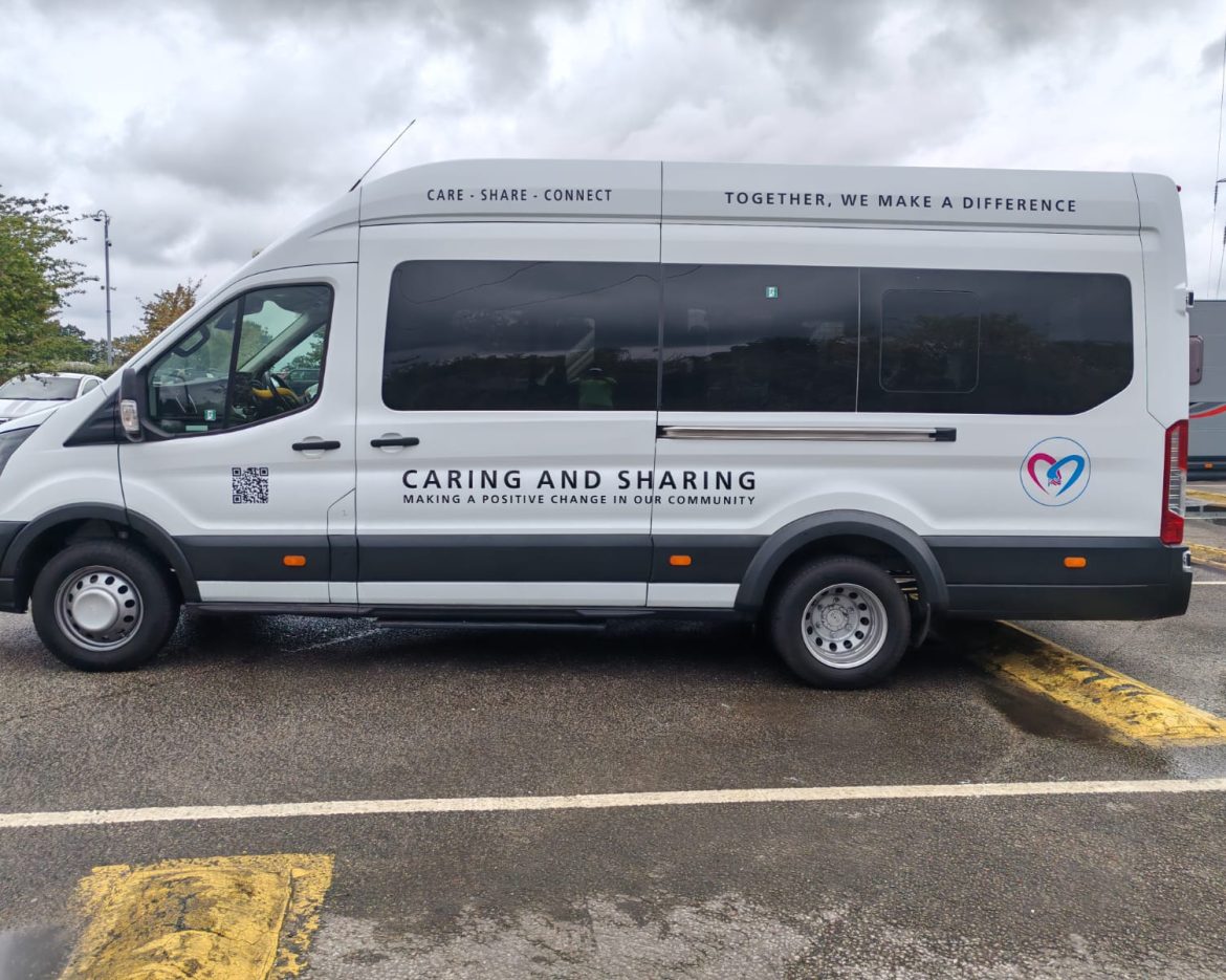 The new CAS community minibus