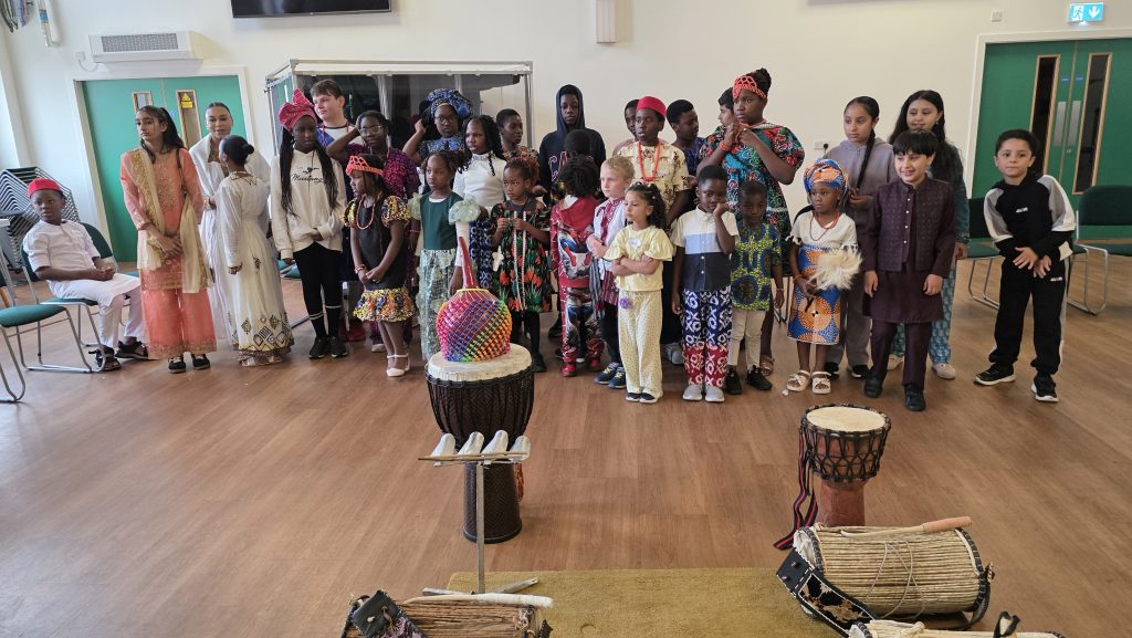 Young people celebrating different cultures during the HAF 2026 Cultural Day
