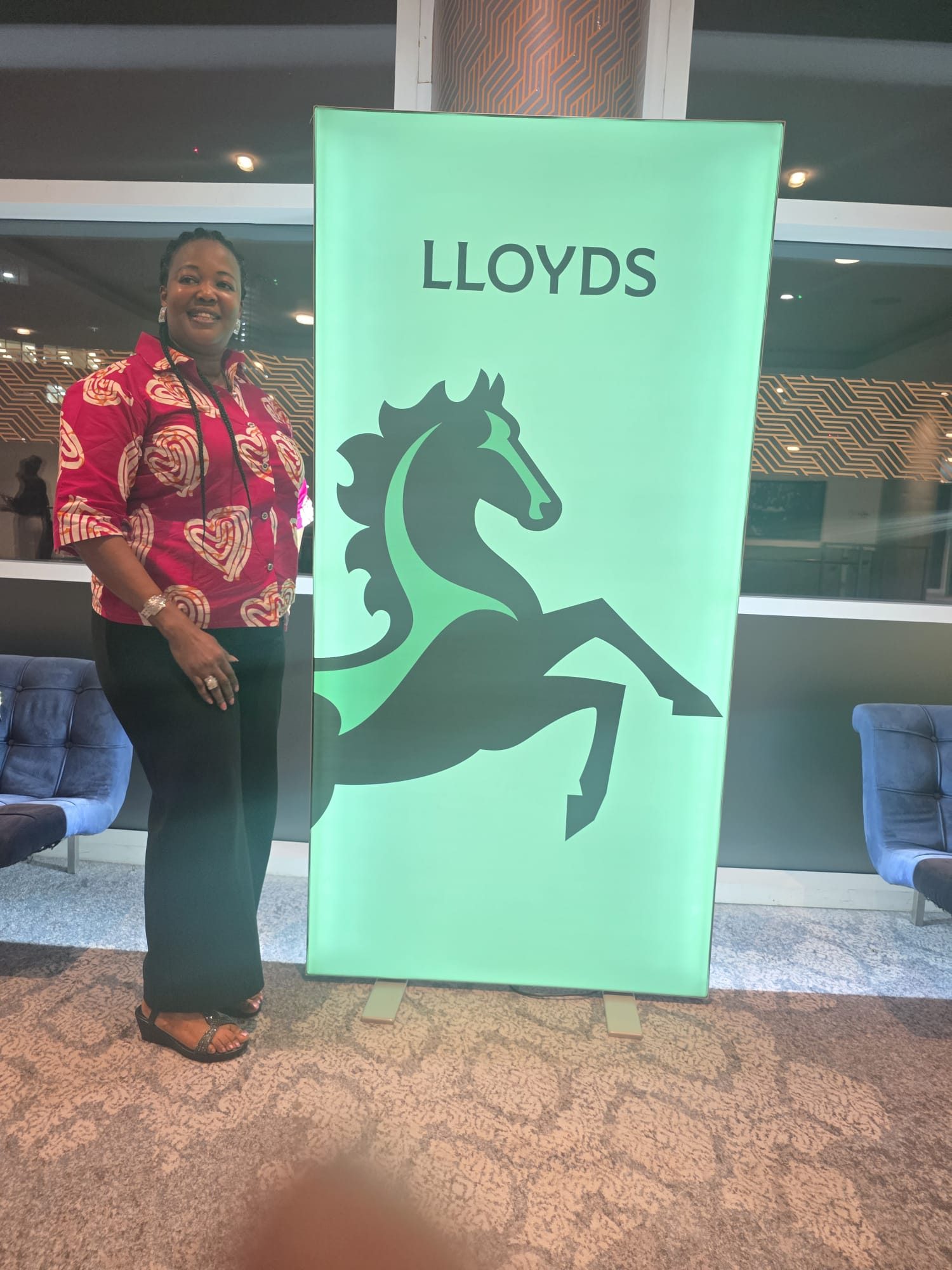 Caring and Sharing Rochdale CEO at the Lloyds Accelerate North West Business Leaders Dinner.