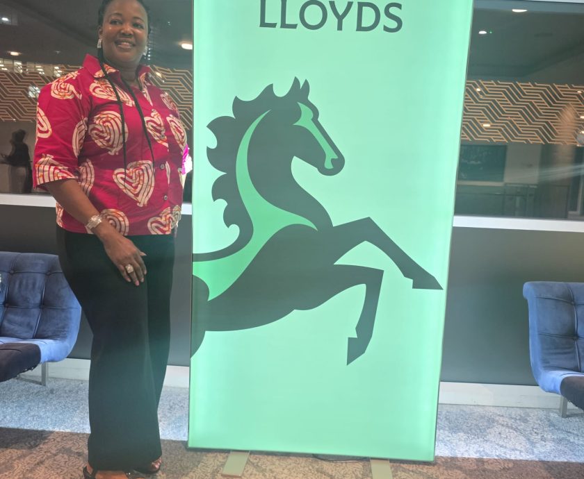 Caring and Sharing Rochdale CEO at the Lloyds Accelerate North West Business Leaders Dinner.